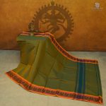 Dance Practice Sarees -Olive Chartreuse SASDS0035145 - Image 3