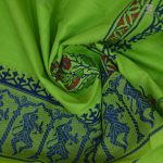 Dance Practice Sarees -Neon Green SASDS0035148 - Image 2