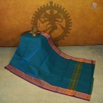 Dance Practice Sarees with Blouse -Peacock Blue SASDS0035158 - Image 2