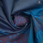 Semi Silk Cotton Printed Sarees –Dark Gray SASPC35201 - Image 2