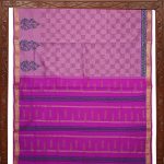 Semi Silk Cotton Printed Sarees –Mauve Pink SASPC35207 - Image 4