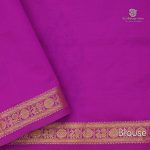 Semi Silk Cotton Printed Sarees –Mauve Pink SASPC35207 - Image 3