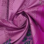 Semi Silk Cotton Printed Sarees –Mauve Pink SASPC35207 - Image 2