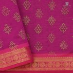 Semi Silk Cotton Printed Sarees –Golden Tan SASPC35208 - Image 3