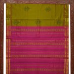 Semi Silk Cotton Printed Sarees –Mehandi Green SASPC35216 - Image 4