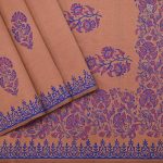 Semi Silk Cotton Printed Sarees –Light Salmon SASPC35217