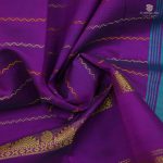 Semi Silk Cotton Sarees – Vadamalli Purple  SASPC35271 - Image 2