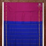 Semi Silk Cotton Sarees – Majenta Pink SASPC35273 - Image 3