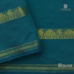 Semi Silk Cotton Sarees – Majenta SASPC35277 - Image 3