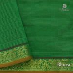 Semi Silk Cotton Sarees – Bright Orange SASPC0035161 - Image 3