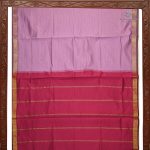 Semi Silk Cotton Sarees – Dark Mauve Pink SASPC0035163 - Image 4