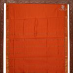 Semi Silk Cotton Sarees – Medium Orange SASPC0035167 - Image 4