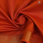 Semi Silk Cotton Sarees – Medium Orange SASPC0035167 - Image 2