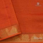 Semi Silk Cotton Sarees – Royal Blue SASPC0035170 - Image 3