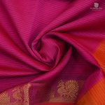 Semi Silk Cotton Sarees – Rani Pink SASPC0035172 - Image 2
