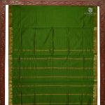Semi Silk Cotton Sarees – Olive Green SASPC0035173 - Image 4