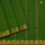 Semi Silk Cotton Sarees – Olive Green SASPC0035173