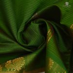 Semi Silk Cotton Sarees – Olive Green SASPC0035173 - Image 2