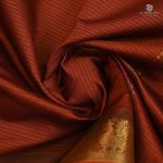 Semi Silk Cotton Sarees – Chestnut Brown SASPC0035175 - Image 2