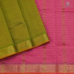 Semi Silk Cotton Sarees – Mehandi Green SASPC0035176