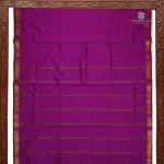 Semi Silk Cotton Sarees – Dark Magenta SASPC0035180 - Image 4