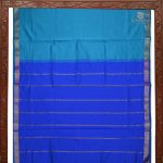 Semi Silk Cotton Sarees – Blue Grotto SASPC0035188 - Image 4