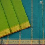 Semi Silk Cotton Sarees – Olive Green SASPC0035190