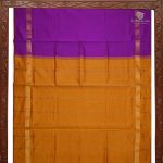 Semi Silk Cotton Sarees – Vivid Purple SASPC0035194 - Image 4