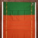 Semi Silk Cotton Sarees – Salle Green SASPC0035195 - Image 4