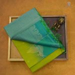 Pure Silk Sarees - Sambangi Green SASPS35222 - Image 6