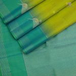 Pure Silk Sarees - Sambangi Green SASPS35222 - Image 3