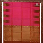 Pure Silk Sarees - Dual shade Pink with Orange SASPS35228 - Image 5