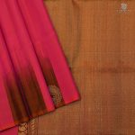 Pure Silk Sarees - Dual shade Pink with Orange SASPS35228