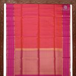 Pure Silk Sarees - Dual shade Orangish Pink SASPS35230 - Image 5