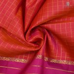 Pure Silk Sarees - Dual shade Orangish Pink SASPS35230 - Image 2