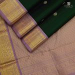 Pure Silk Sarees - Bottle Green SASPS35241 - Image 3
