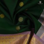 Pure Silk Sarees - Bottle Green SASPS35241 - Image 2