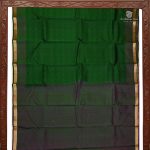 Pure Silk Sarees - Dark Green SASPS35251 - Image 5