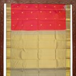 Pure Silk Sarees - Dual Shade Orange with Pink SASPS35252 - Image 5