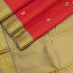 Pure Silk Sarees - Dual Shade Orange with Pink SASPS35252 - Image 3