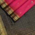 Pure Silk Sarees - Dual Shade Rani Pink with Orange SASPS35256 - Image 3