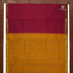 Madisar Semi Silk Cotton Sarees – Maroon SASPT0035262 - Image 3
