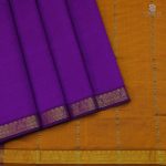 Madisar Semi Silk Cotton Sarees – Rich Purple SASPT0035263