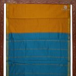 Madisar Semi Silk Cotton Sarees – Oil Mustard SASPT0035265 - Image 3