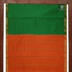 Madisar Semi Silk Cotton Sarees – Salle Green SASPT0035266 - Image 3