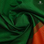 Madisar Semi Silk Cotton Sarees – Salle Green SASPT0035266 - Image 2