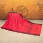 Dance Practice Sarees - Carmine Red SASDS0035285 - Image 3
