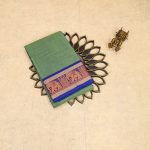 Dance Practice Sarees - Dual Shade Soft Green with Blue SASDS0035291