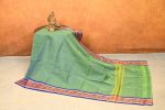 Dance Practice Sarees - Dual Shade Soft Green with Blue SASDS0035291 - Image 3