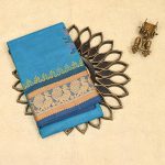 Dance Practice Sarees - Deep Aqua Blue SASDS0035312